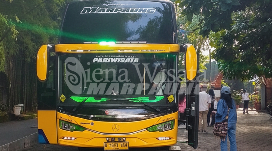 Sewa Bus Pariwisata Marpaung Trans – Perjalanan Jakarta – Kudus untuk Wisata Religi dengan Big Bus 45 Seats